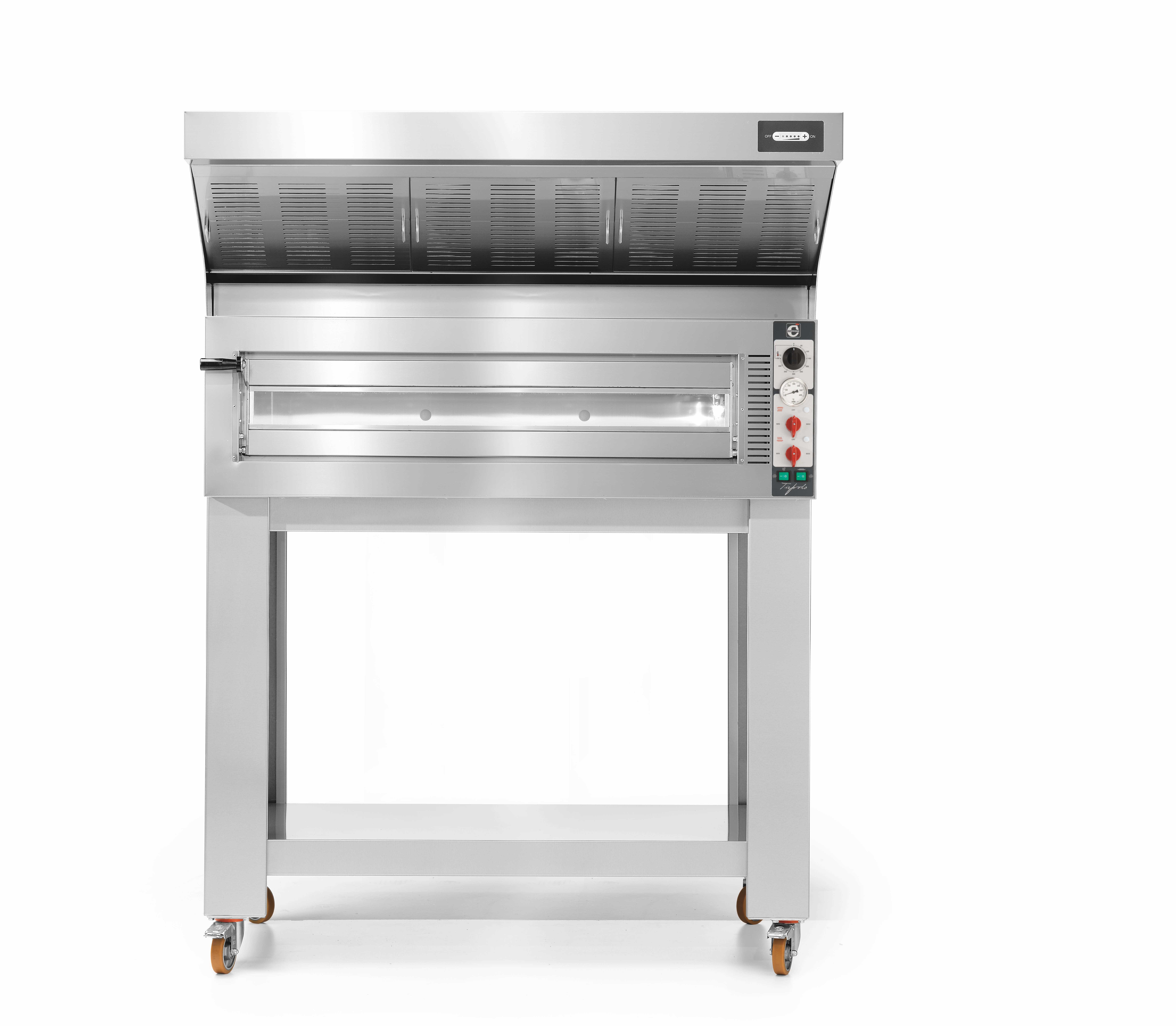 Cuppone Pizzaofen Tiepolo 1/2 Kammern für je 6 Pizzen Ø 35cm Quer