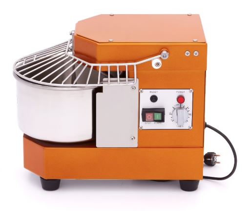 Teigmaschine Spiralkneter 8 Liter gold